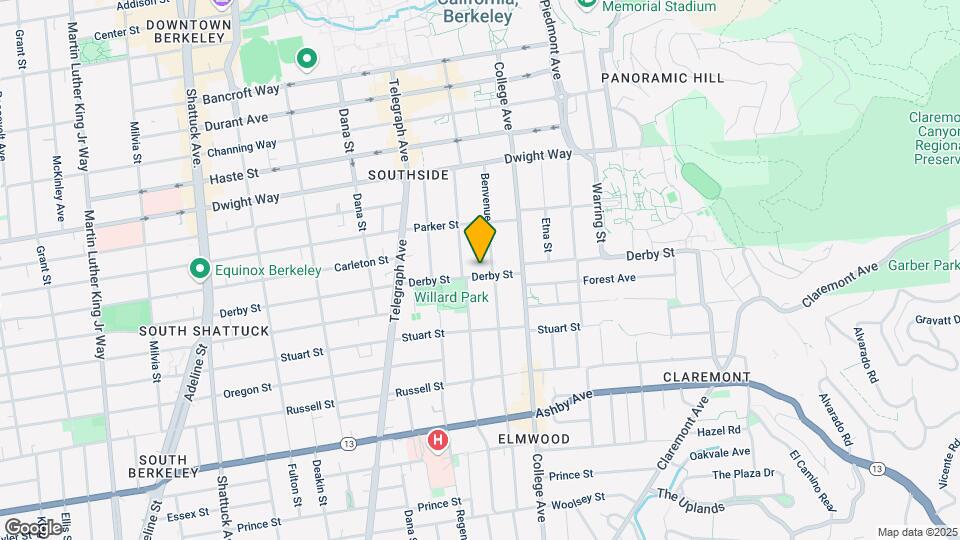 2615 Derby St Mapa y Detalles de la Ubicación