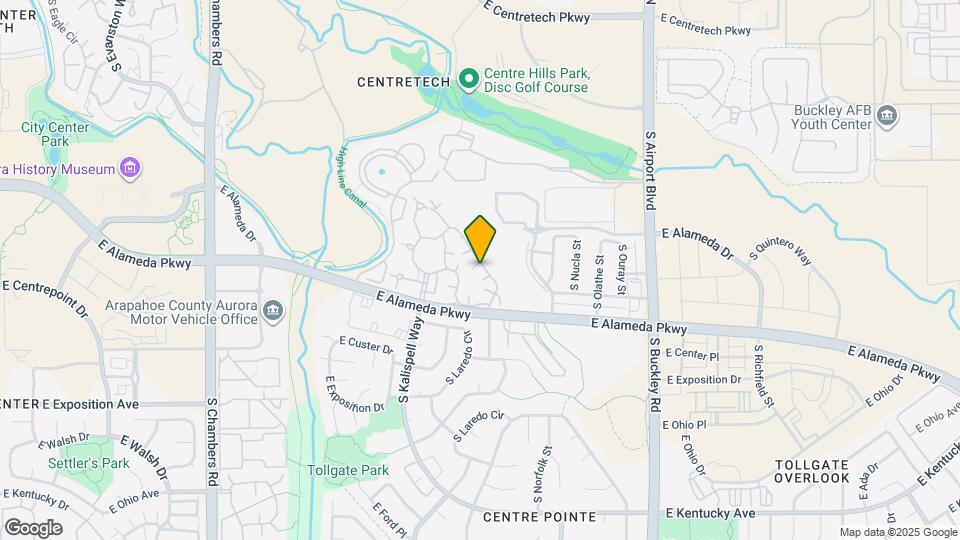 457 S Memphis Way, Unit 2 Map and Location Details