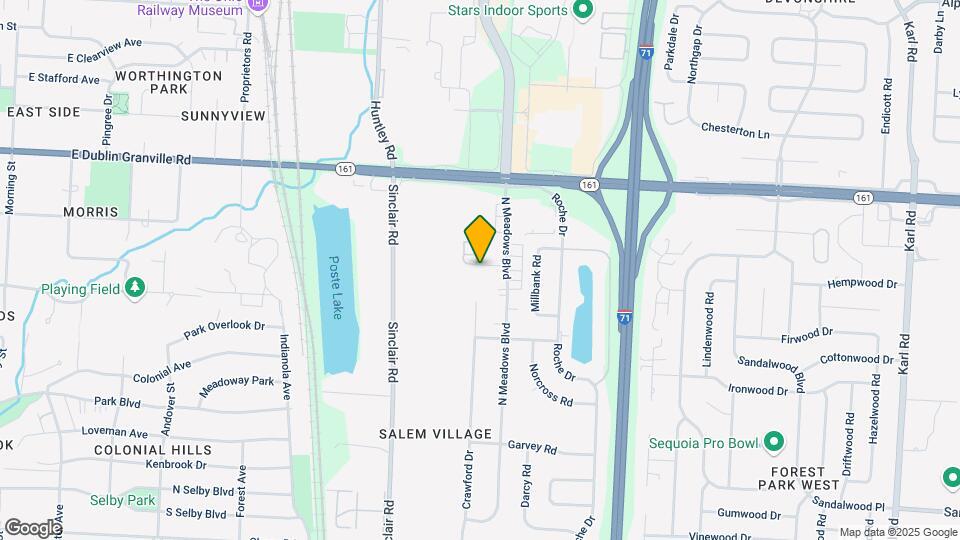 885-893 N Meadows Ct Map and Location Details