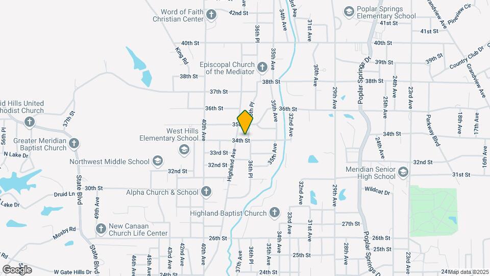 3403 36th Ave Mapa y Detalles de la Ubicación