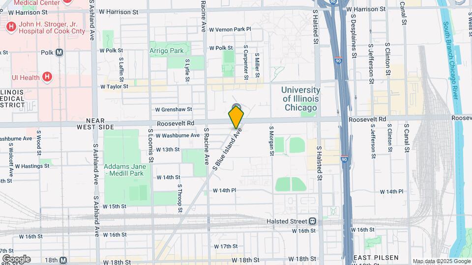 1200 S Blue Island Ave Map and Location Details