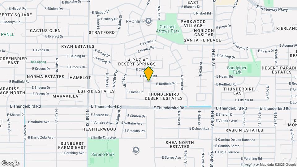 14034 N 60th St Map and Location Details