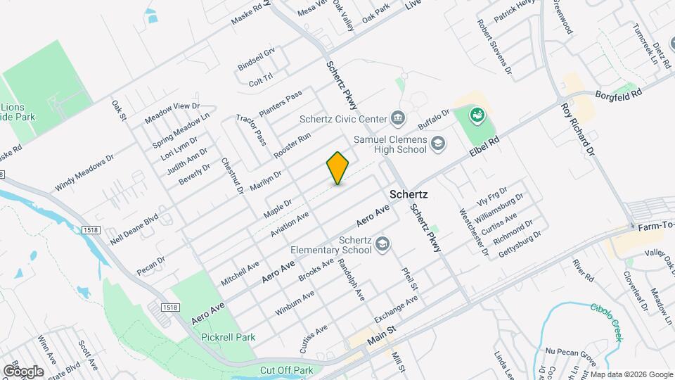 701 Aviation Ave Map and Location Details