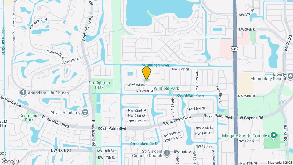 6601 Winfield Blvd Map and Location Details