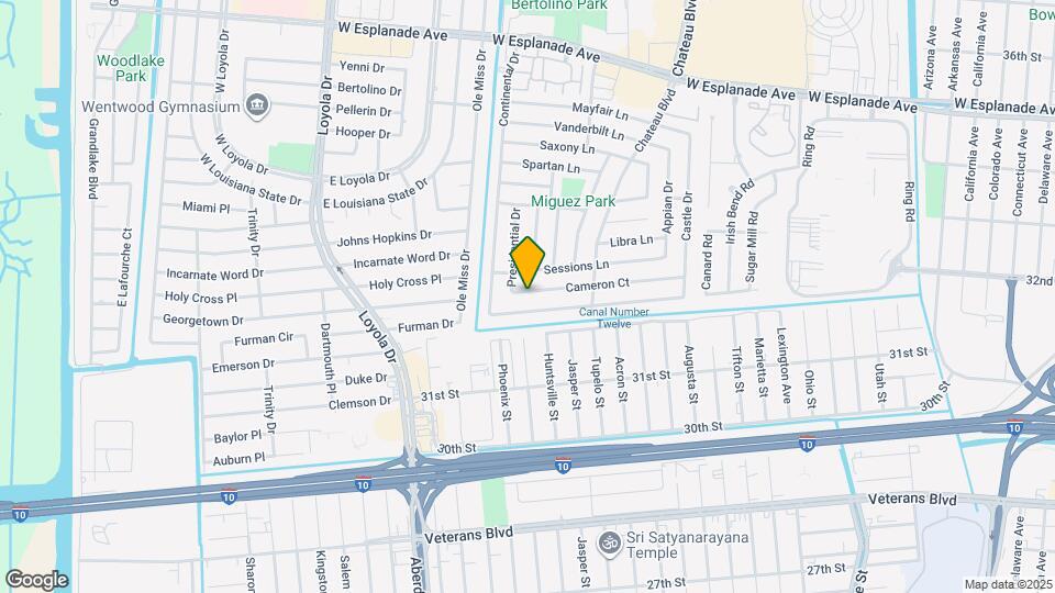 633 Cameron Ct Mapa y Detalles de la Ubicación