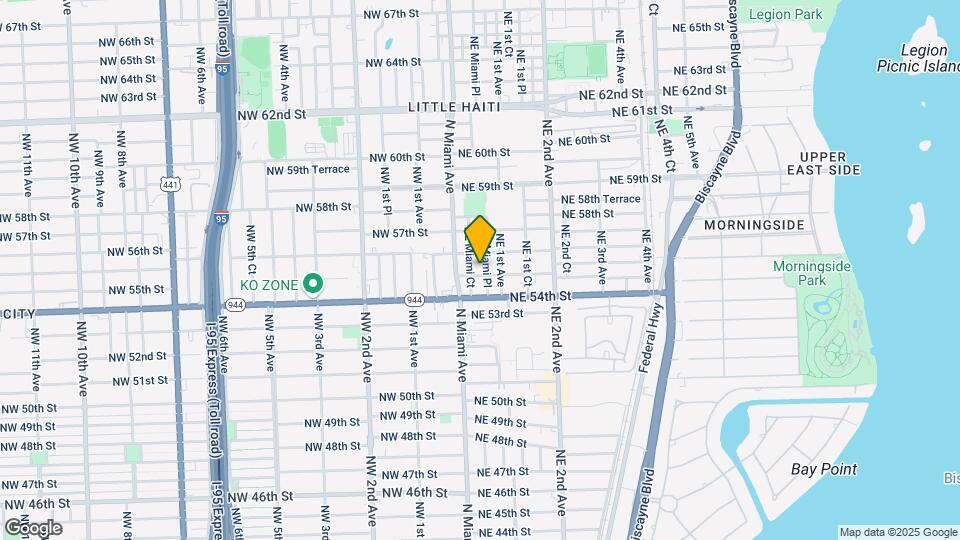 Lemon City Flats Mapa y Detalles de la Ubicación