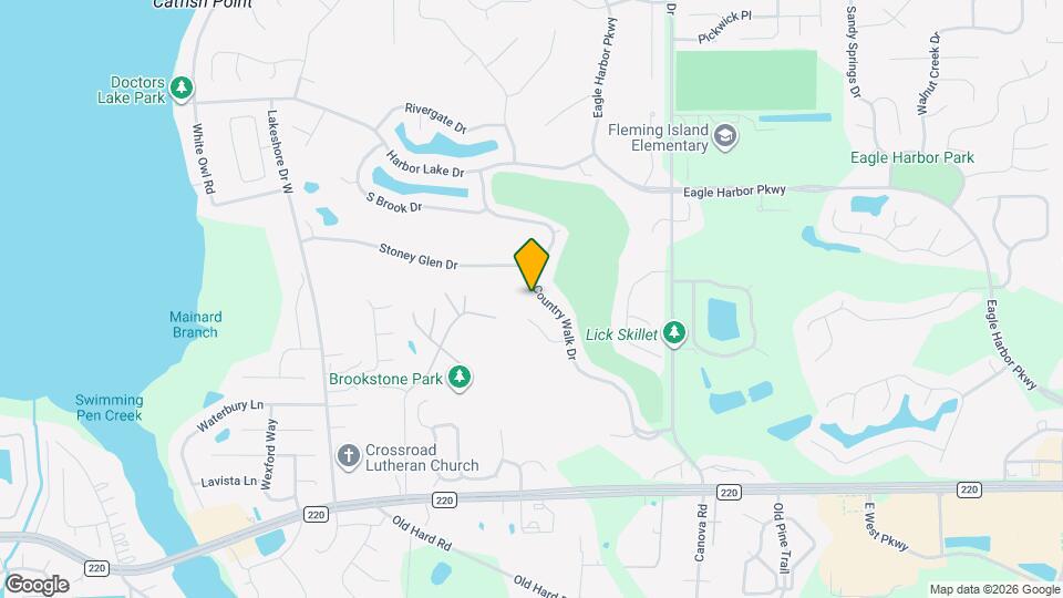 1648 Country Walk Dr Mapa y Detalles de la Ubicación