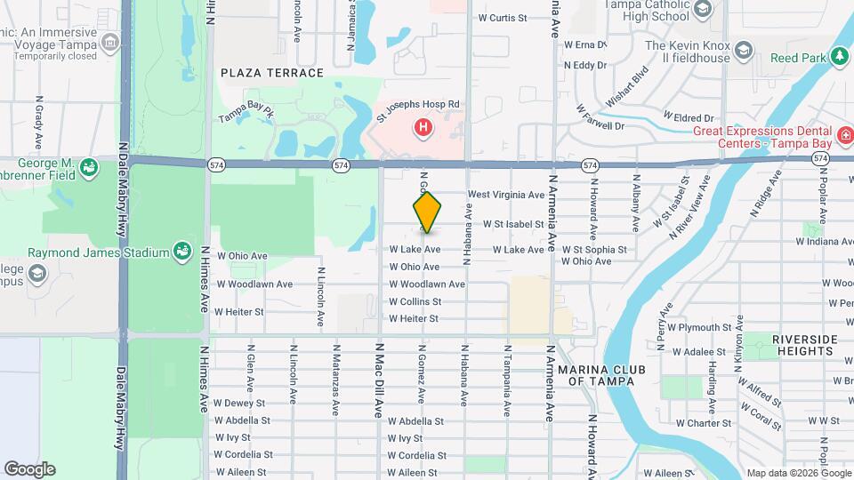 4103 N Gomez Ave Mapa y Detalles de la Ubicación