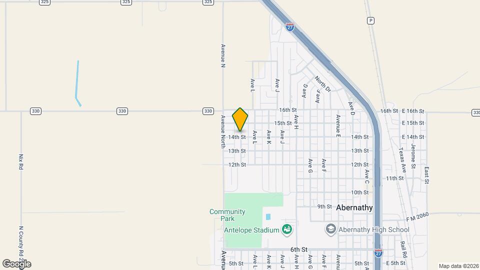 1401 Ave M Map and Location Details