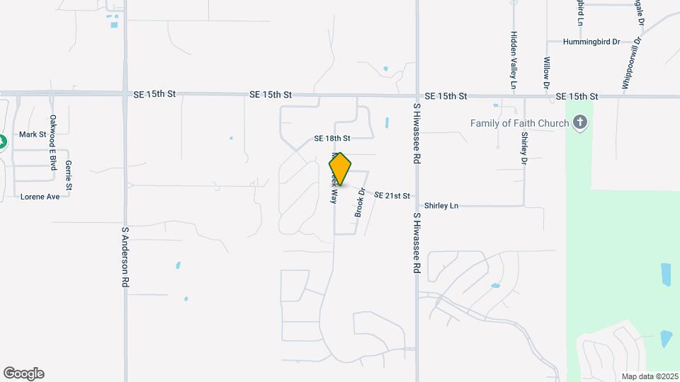 2116 Mill Creek Way Map and Location Details