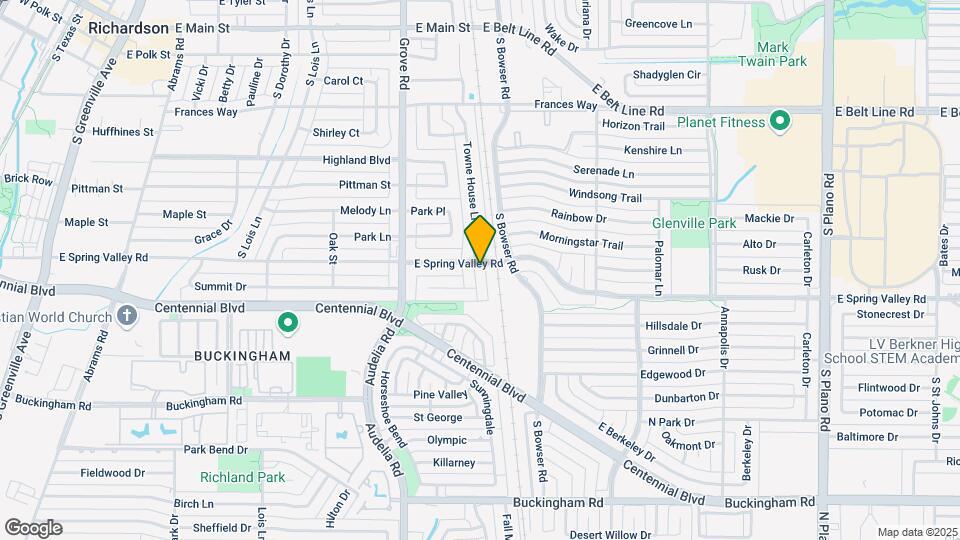 705 Towne House Ln Map and Location Details