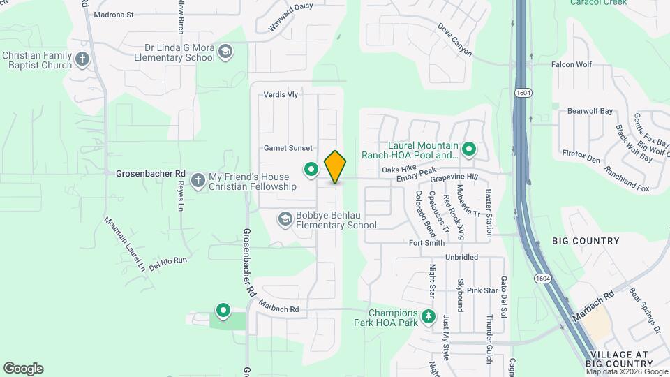 2102 York Bend Map and Location Details