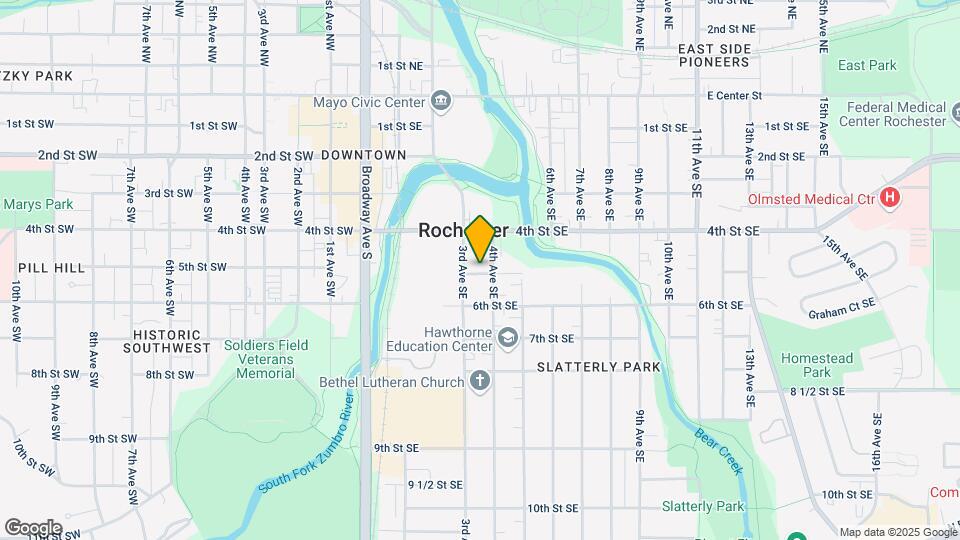 315 5th St SE, Unit 2 Map and Location Details