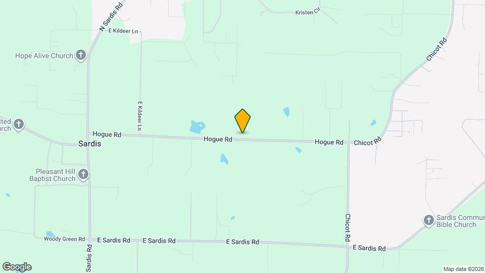 9916 Hogue Rd Map and Location Details