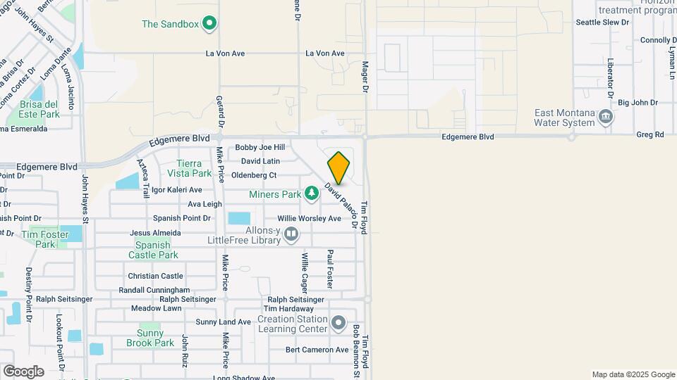 3380 David Palacio Dr Map and Location Details