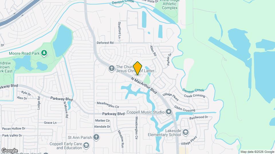 805 Ashford Dr Map and Location Details