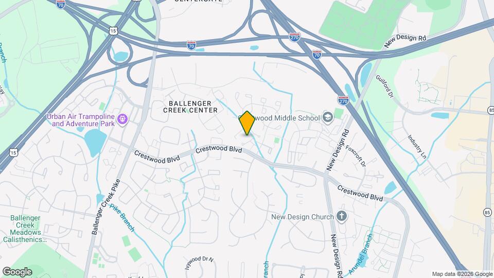 6860 Carnation Cir Map and Location Details