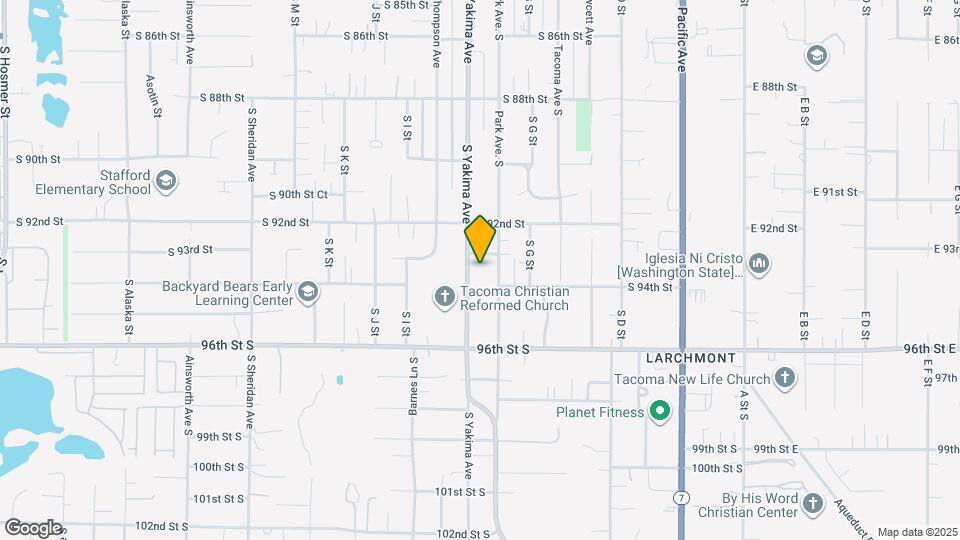 9307 S Yakima Ave Map and Location Details
