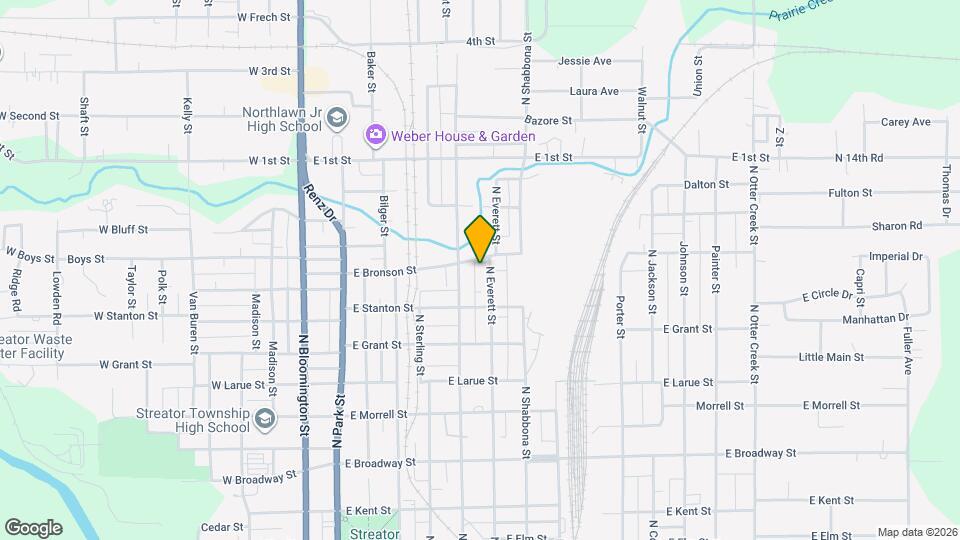 1016 N Everett St, Unit Unit 2 Map and Location Details