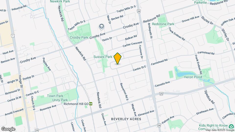 68 Rockport Crescent Map and Location Details