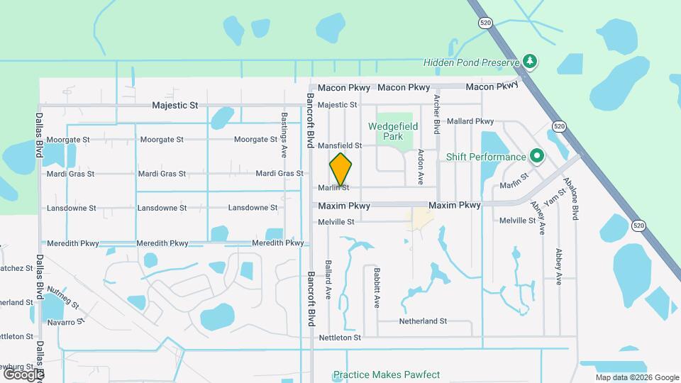 20216 Marlin St Map and Location Details