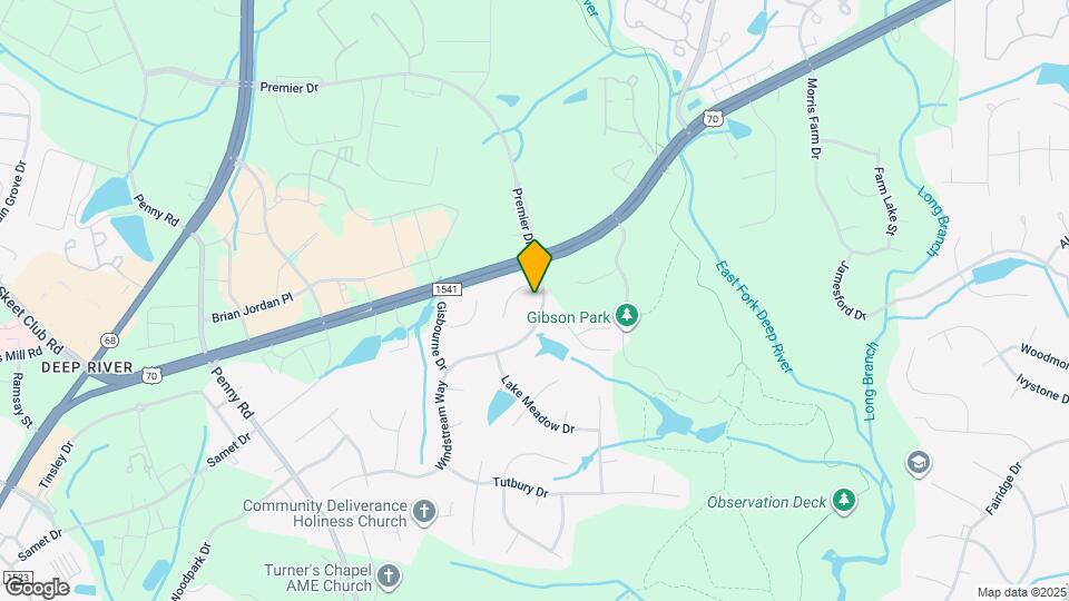 3865 Windstream Way Mapa y Detalles de la Ubicación