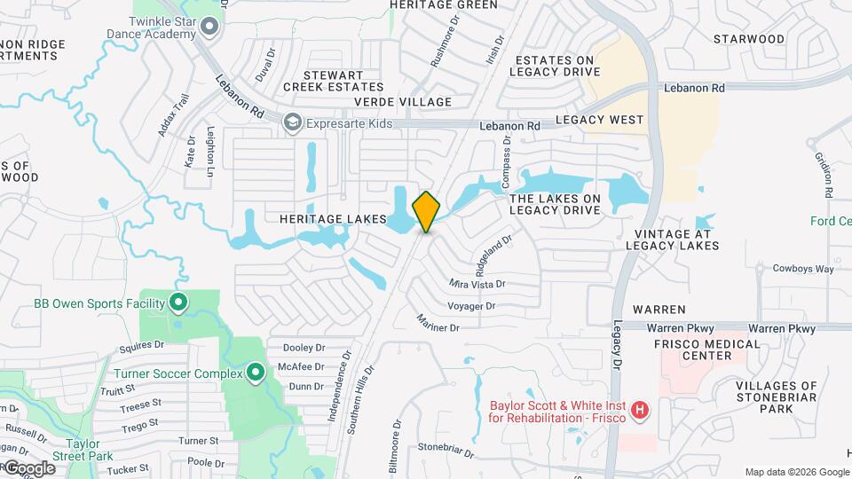 3731 Charter Dr Map and Location Details