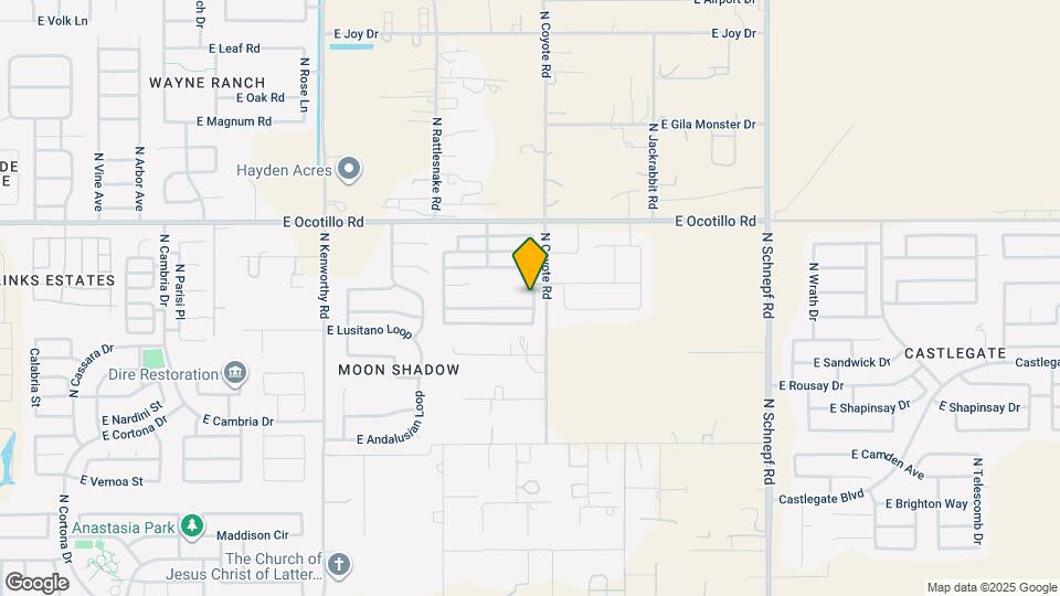 40502 N Glen Meadows Ln Mapa y Detalles de la Ubicación