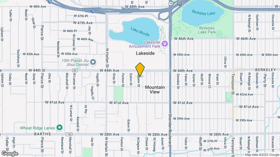 4362 Depew St Map and Location Details