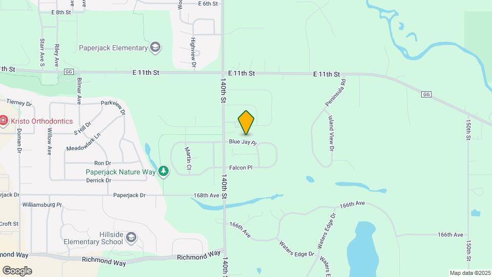 1355 Blue Jay Pl Map and Location Details