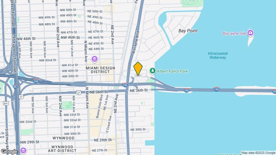 444 N E St Map and Location Details