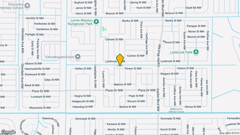 1159 Flower St NW Map and Location Details