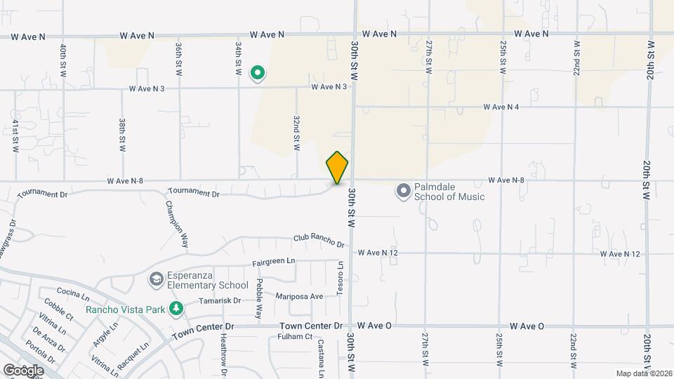 3024 Tournament Dr Map and Location Details