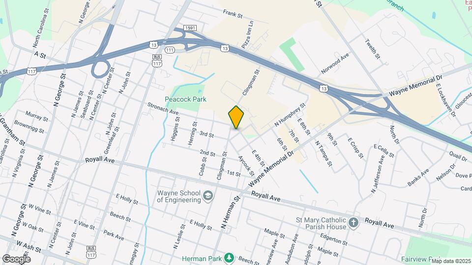 1401 Dakota Ave Map and Location Details