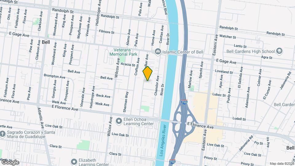 6804 Walker Ave. Mapa y Detalles de la Ubicación