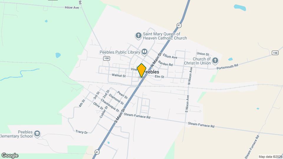 33 N Main St, Unit D Map and Location Details