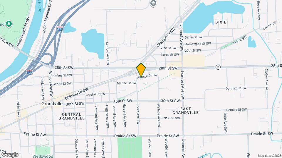 3476 Wallace Ct SW Map and Location Details