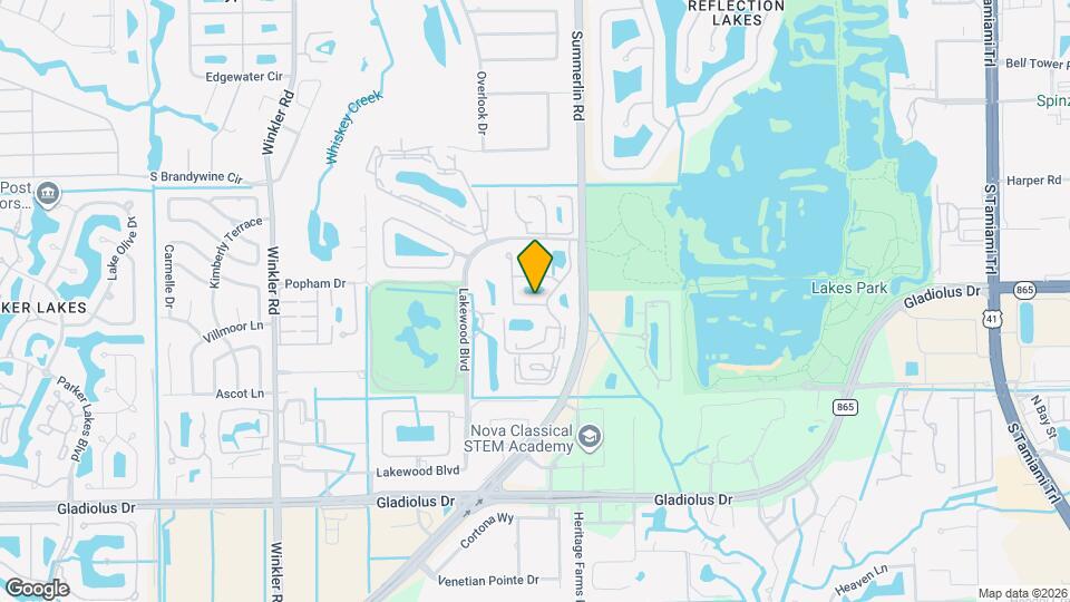 14707 Summer Rose Way Map and Location Details