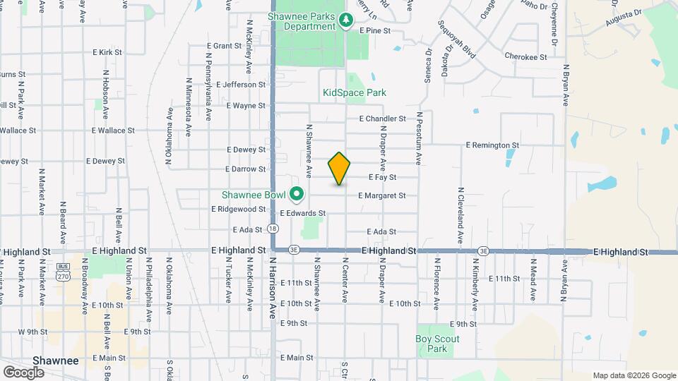 1138 E Margaret St Mapa y Detalles de la Ubicación