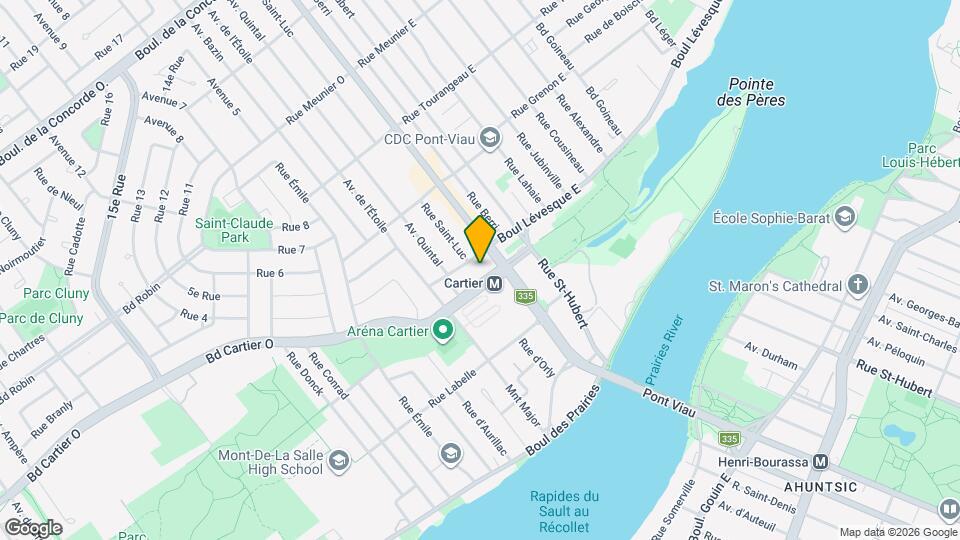 48-64 Des Laurentides Boul Map and Location Details