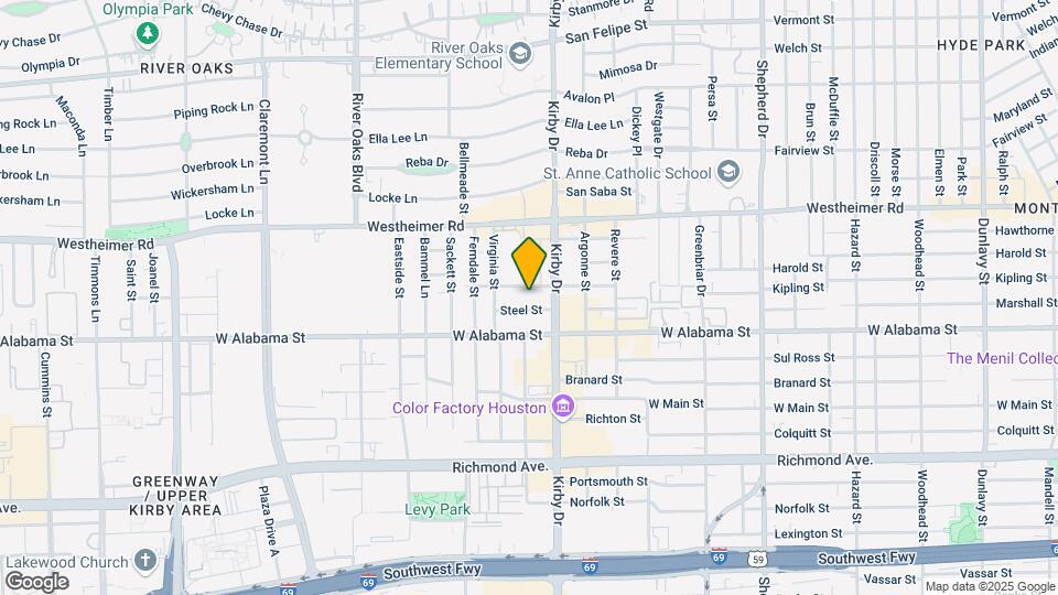 2629 Kipling St Map and Location Details