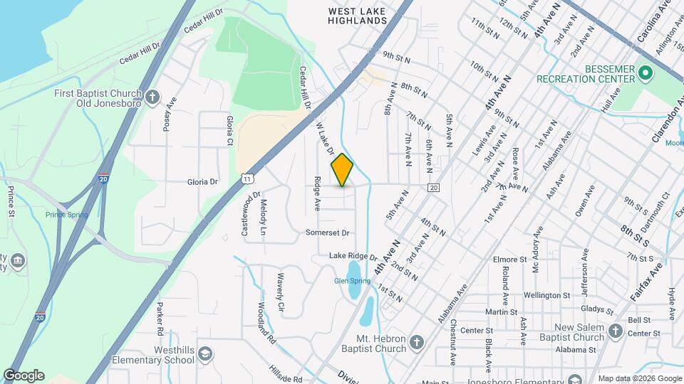 820 Ridge Ln Dr Map and Location Details