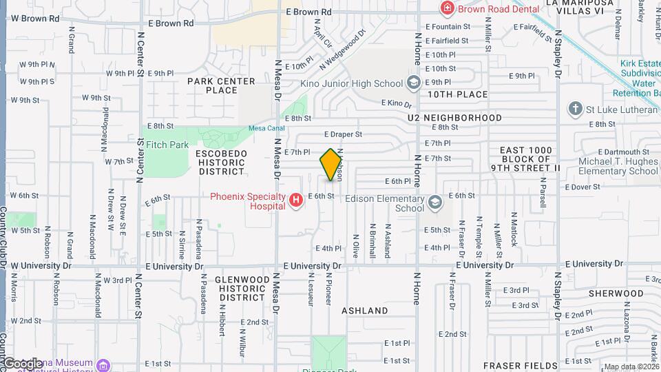 613 N Pioneer Cir Map and Location Details