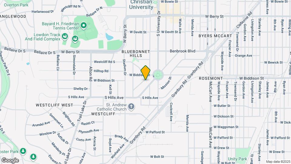3517 Rogers Ave Map and Location Details