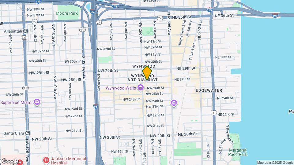 171 NW 27th St, Unit A1 Mapa y Detalles de la Ubicación