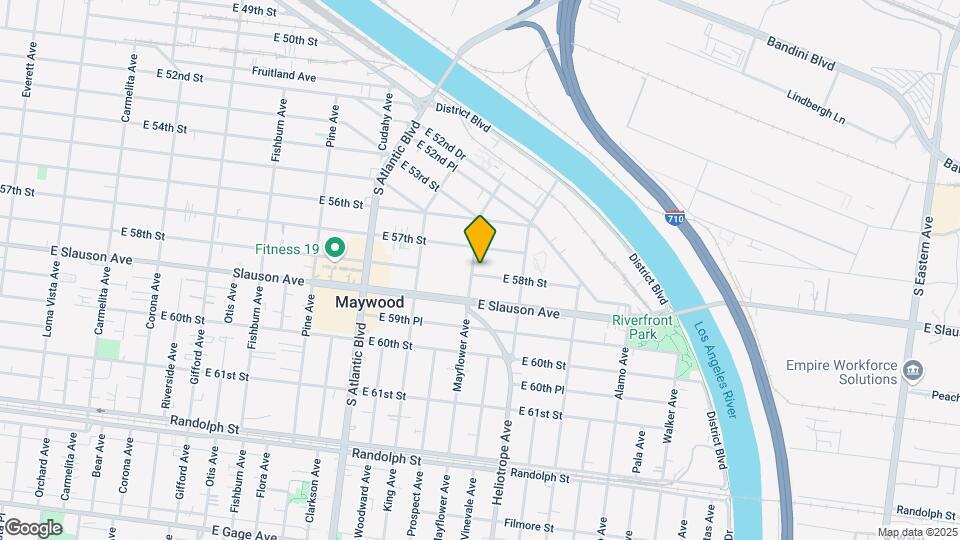 5714-5718 Mayflower Ave Map and Location Details