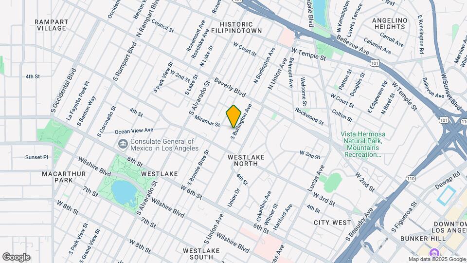 211 S Burlington Ave Mapa y Detalles de la Ubicación