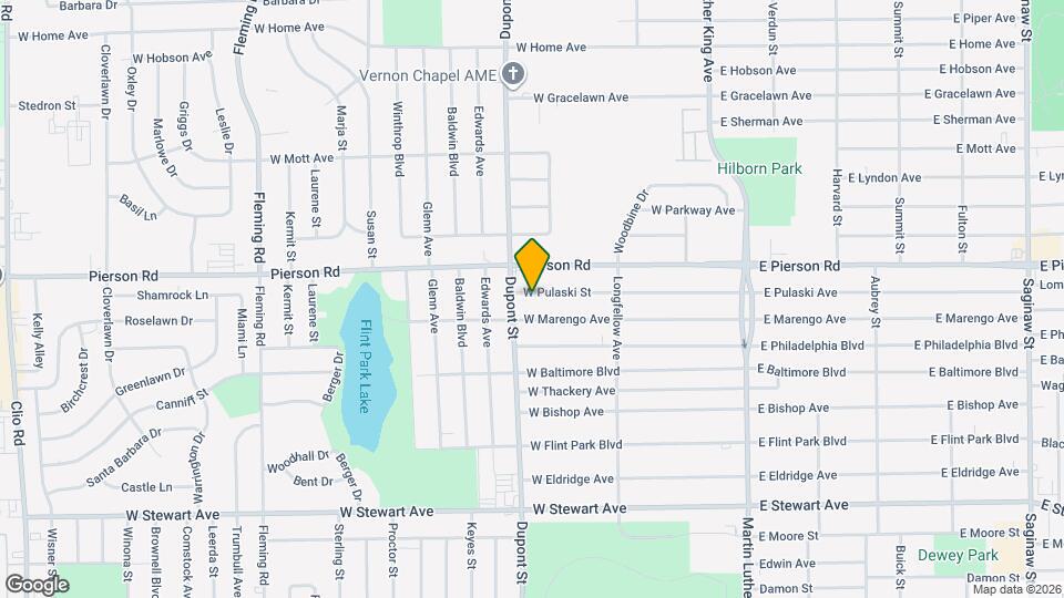 633 W Pulaski St Mapa y Detalles de la Ubicación