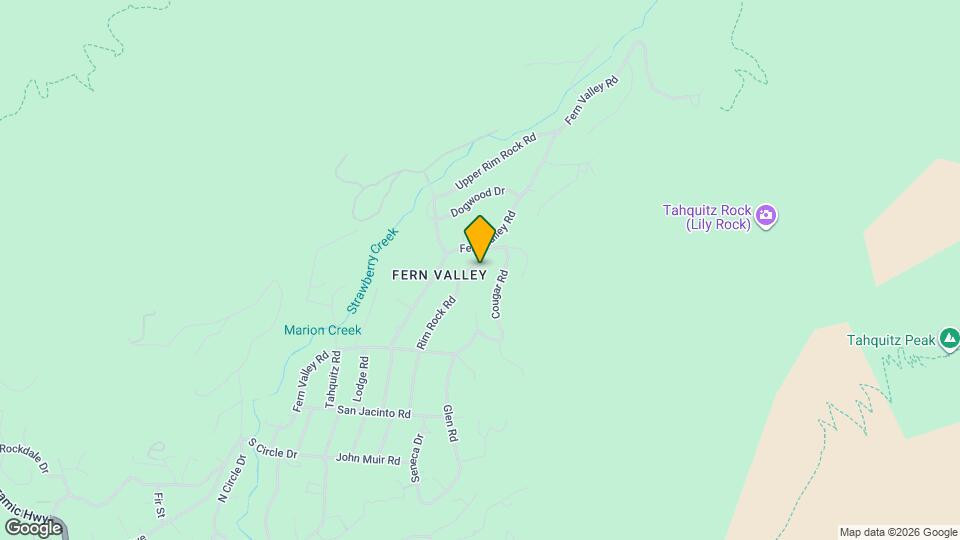 25001 Rim Rock Rd Map and Location Details