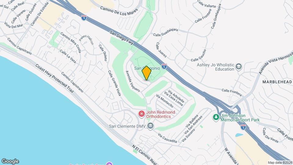 2905 Via San Gorgonio Mapa y Detalles de la Ubicación